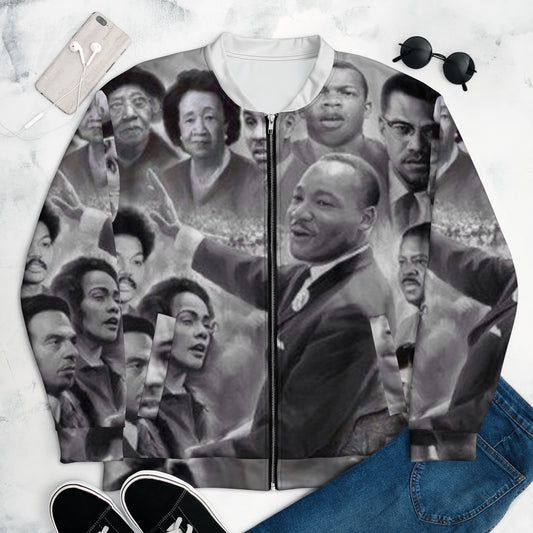 Civil Rights leaders Bomber Jacket